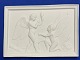 Reutemann Antik presents: Thorvaldsen: Royal Copenhagen plaque “Cupid and Hymen Spinning the Thread of Life”