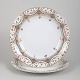L'Art presents: Royal Copenhagen Christmas Joy, pair of dinner plates.