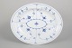 Royal Copenhagen, Musselmalet Riflet, stort antikt ...