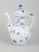 Royal Copenhagen, Musselmalet Riflet, kaffekande.