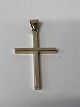 Antik Huset presents: Cross pendant in 14 carat gold.Height 4.1 cm