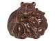 Antik K presents: Royal Copenhagen stoneware figurineBear with cup