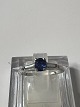 Antik Huset presents: Women's Vintage ring with blue sapphire 14 karat white goldSize 49