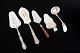L'Art presents: Serving utensils, set of five pieces by various makers.