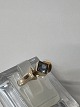 Antik Huset presents: 14 kt gold Vintage Ring with light blue stone.Size 51.