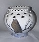 Reutemann Antik presents: FULL LACE ON SIX FEET: Royal Copenhagen owl vase