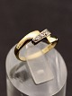 Middelfart Antik presents: 14 carat gold ring with small diamonds