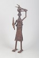 Vestafrikansk bronzefigur, midten af 1900-tallet.