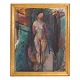 Aabenraa Antikvitetshandel presents: Kai Nielsen painting. Kai Nielsen, 1882-1924, oil on canvas. Model study, ...