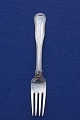 Georg Jensen Dobbeltriflet sølvbestik, frokostgafler 17cm