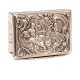 Aabenraa Antikvitetshandel presents: Snuff box by Jørgen Nielsen Brosbøll, Vejle, 1761. Partly gilt. H: 2,6cm. ...