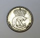 Lundin Antique presents: Denmark. Christian X. Silver 25 öre 1914.