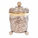 Aabenraa Antikvitetshandel presents: A large and very early Danish 17th century lidded silver cup by Peder ...