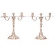 Aabenraa Antikvitetshandel presents: Pair of Danish 18th century silver candelabra by Jørgen Friis, Randers, ...