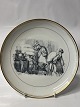 Antik Huset presents: B&G plate, The Princess and the Pea Hans Christian Andersen Fairy Tale.Deco. No. 4523-620.