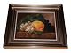 Antik K presents: Royal CopenhagenPorcelain painting "The Dream of Italy: The Fruits" – J.L. Jensen