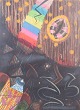 L'Art presents: Guy Roussille, La Tempête (The storm), colour lithograph, listed French artist.