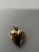 Antik Huset præsenterer: 14 karat guld Hjerte.Charms / Vedhæng.Højde 1,6 cm.
