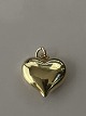 14 karat guld. Hjerte.Charms / Vedhæng.Højde 1,6 cm.