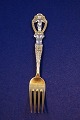 Antikkram presents: Michelsen Christmas spoon 1911 of Danish gilt silver