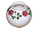 Antik K presents: Royal CopenhagenSpherical white vase with red clover