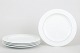 L'Art præsenterer: Grethe Meyer for Royal Copenhagen, Blåkant, sæt med fem frokosttallerkener.