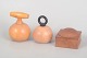 L'Art presents: Collection of three Danish salt and pepper mills, R. Nissen for Bodum and others, circa 1980s.