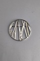 Danam Antik presents: Georg Jensen Sterling Silver + 18 ct Gold Anniversary Brooch