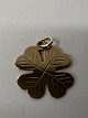 Antik Huset præsenterer: 14 karat guld. Firkløver.Charms / Vedhæng.Højde 2,0 cm.