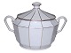 Antik K presents: Bing & Grondahl White Curved with gold edgeSugar bowl