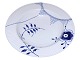 Antik K presents: Blue Fluted MegaLarge round pasta plate 30 cm.