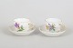L'Art presents: Meissen, pair of demitasse cups and saucers.