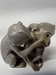 Antik Huset presents: Bing & Grondahl figurine, pair of monkeys.No. 1524.