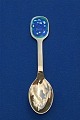 Antikkram presents: Michelsen Christmas spoon 1987 of Danish gilt sterling silver
