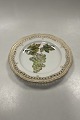 Danam Antik presents: Royal Copenhagen Privat painted Flora Danica Fruit Plate No. 3554