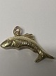 14 karat guld. Fisk.Charms / Vedhæng.Højde 2,0 cm.