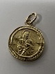 Antik Huset presents: 14k. Gold pendant featuring the two apostles Peter and Paul.Height: 1.7 cm.