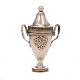 Aabenraa Antikvitetshandel präsentiert: Riechdose aus Silber von Horn, Højer. H: 8,8cm