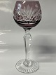 Rømer Glas Portvin Vin Aubergine.Højde 13 cm