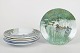 L'Art presents: Harald Wiberg for Rörstrand, Moments in Nature, set of five collectors plates.