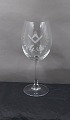 Frimurerglashvidvin krystalglas  dekoreret med ...