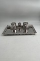 Danam Antik presents: Georg Jensen Silver Double Inkwell Set by Johan Rohde No. 272