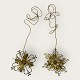 Moster Olga - Antik og Design presents: 2 ice crystalsgold-plated brass100 kr. for both