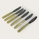 Moster Olga - Antik og Design presents: KnivesSynthetic handlesMother-of-pearl colored*175 DKK for 6 pcs.