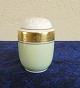 Dagmar med guld porcelæn, saltbøsse med bundprop