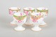 L'Art presents: Royal Doulton "Temple Garden", set of five egg cups.
