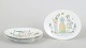 L'Art presents: Raymond Peynet for Rosenthal, set of three porcelain dishes.