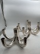 Danam Antik presents: Pair of Georg Jensen Sterling Silver 6 Armed Candelabras No. 1175