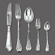Antik Damgaard-Lauritsen presents: Strand silver cutlery, complete for 12 persons, 71 pieces