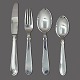Antik Damgaard-Lauritsen presents: Elite silver cutlery, complete for 12 persons, 81 pieces